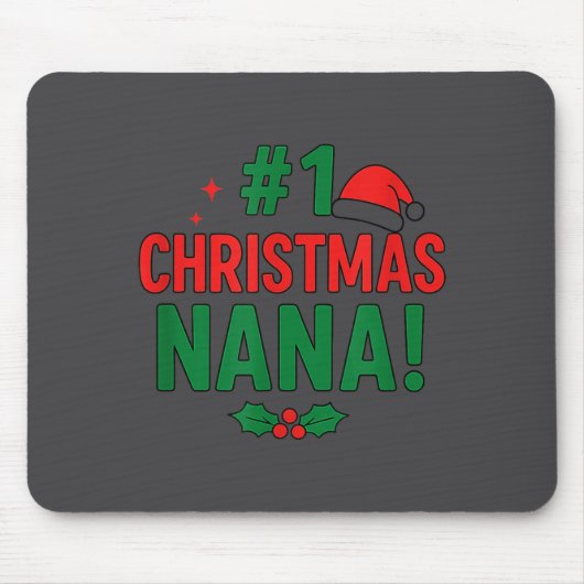 #1 Christmas Nana  Muismat (Voorkant)