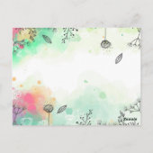 1 Corinthians 13: 4-7 Briefkaart (Achterkant)