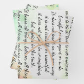 1 Corinthians 13: 4-7 Inpakpapier Vel (In situ)