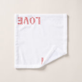 1 Corinthians 13:4-8 Bijbelverse Verse Bad Handdoek (Wasdoekje)