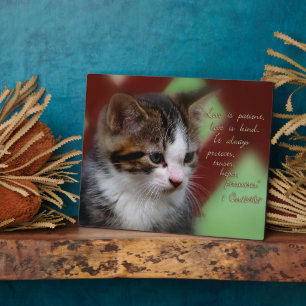 1 Corinthians 13 Inspirerend Fotoplaat