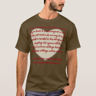 1 Corinthians 13 Love is1 T-shirt