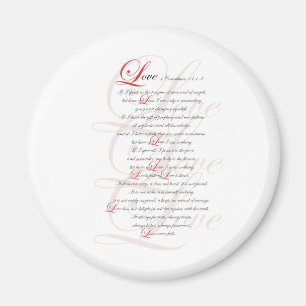 1 Corinthians 13 Magneet