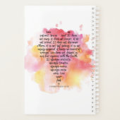 1 Corinthians 13 Planner (Achterkant)