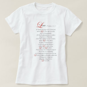 1 Corinthians 13 T-shirt
