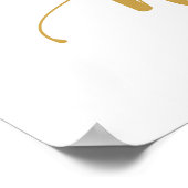 1 Corinthians 13 - Wedding Aisle Signs Poster (Hoek)