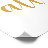 1 Corinthians 13 - Wedding Aisle Signs Poster (Hoek)