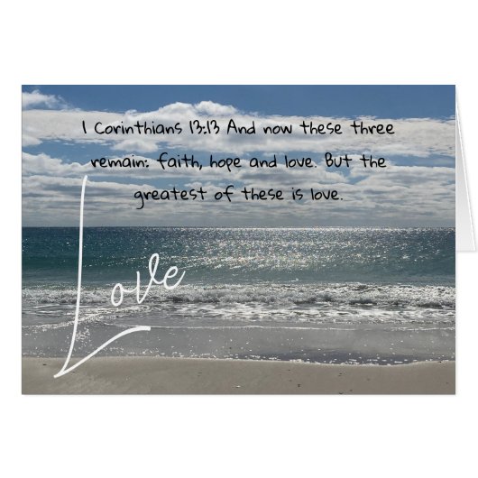 1 Corinthiens 13:13 (Devant horizontal)