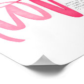 1 Corinthiens 13:7 - Amour Ours Tous - Poster (Coin)