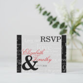 1 Corinthiens 13 carte postale RSVP (Debout devant)