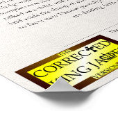 1 Corinthiens 13 Poster (Coin)