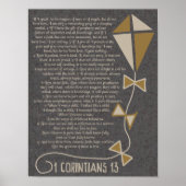 1 Corinthiens 13 Poster (Devant)