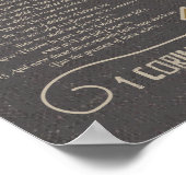 1 Corinthiens 13 Poster (Coin)