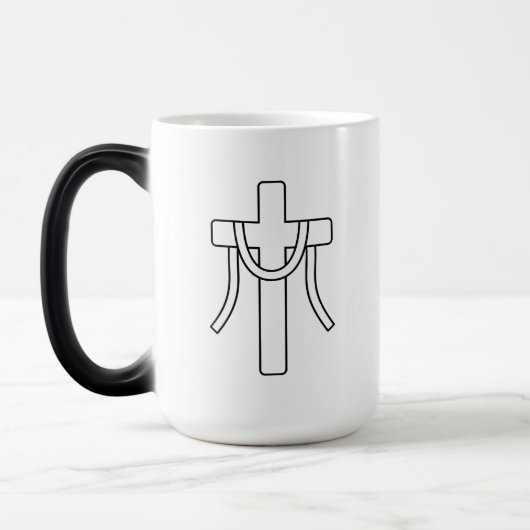 1 Corinthiens 1:18 Scripture Cross Mug (Gauche)