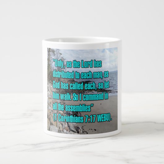 1 Corinthiens 7:17 WEBU Mug (Devant)