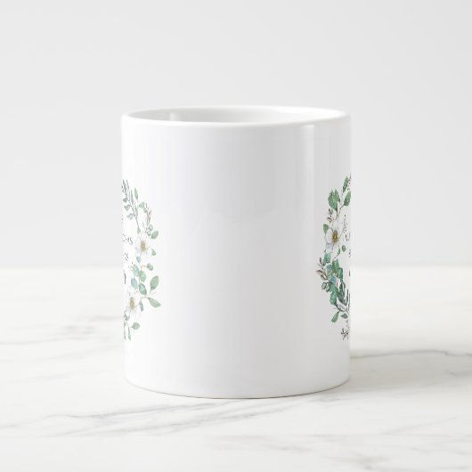 1 Corintios mug Extra Grote Beker (Voorkant)