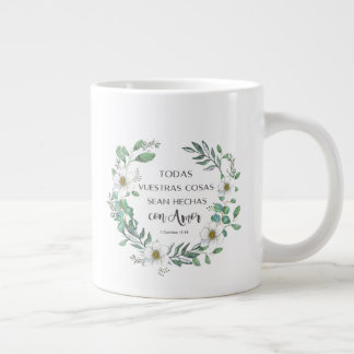 1 Corintios mug Extra Grote Beker