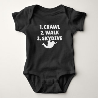 1.Crawl 2.Walk 3.Skydive Romper