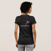 1, créent votre MONDE et L'AIMENT… T-shirt (Dos entier)