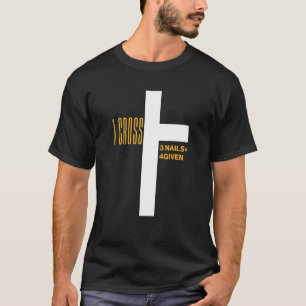 1 Cross 3 nagels Voorgegeven Christelijk Pasen 1 T-shirt