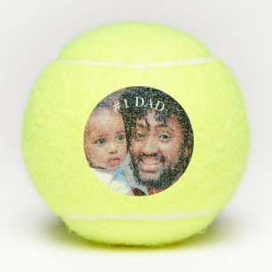#1 DAD Aangepaste foto TENNISBALLEN