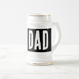 #1 DAD  bierstein cadeau voor Vaderdag Bierpul
