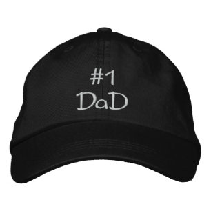 #1 DAD geborduurd pet