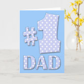 #1 DAD KAART (Gele Bloem)