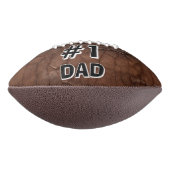 #1 Dad Leather-look American Football (Gedraaid 270)