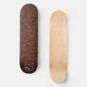 #1 Dad Leather-look Skateboard (Voorkant)