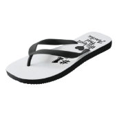 #1 Dad Love Personalized Pair of Flip Flops (Schuin)