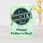 #1 de Kaart van Vaderdag van de Papa van het (Gele Bloem)