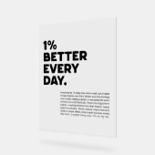 1% de mieux chaque jour de motivation (Angle)