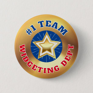 #1 De toekenningsknoop van de erkenning van de wer Ronde Button 5,7 Cm