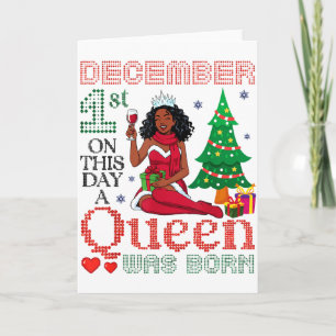 1 december Op Deze Dag Werd Een Koningin Geboren G Kaart