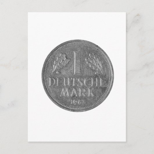 1 deutsche mark, Duitsland Briefkaart (Voorkant)