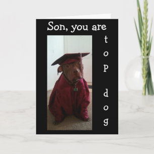 #1 DIPLÔMÉ DE NOTRE FAMILLE FILS CARTE