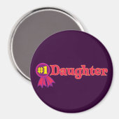 #1 Dochter Magneet (Voorkant / Achterkant)
