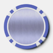1 Dollar/Euro Casino Chip weiss (Achterkant)