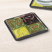 1 ensemble GÉOMÉTRIQUE de dessous de verre du (Côté gauche)