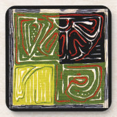 1 ensemble GÉOMÉTRIQUE de dessous de verre du (Devant)