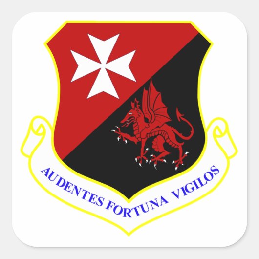 1 ERS-sticker, groot Vierkante Sticker (Voorkant)