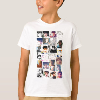 #1 Fan Afbeelding Collage T-Shirt