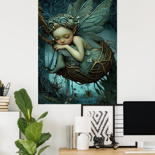 *~* 1 FD3 Enchanting Nymph Spirit Fantasy Poster (Thuiskantoor)