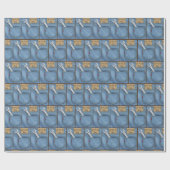 #1 Fix It Guy Moersleutel in Jean Pocket Cadeaupapier (Vlak)