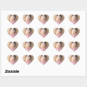 1 Foto Baby Heart Sticker (Vel)