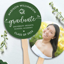 1 Foto Groen Afstuderen Modern Script Hearts Pet