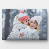 1 Foto Home Ik ben bij U Quote Script Keepomwille Fotoplaat (voorkant)