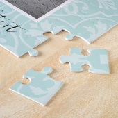 1 Foto met Farmhouse Tile Pattern en Text Legpuzzel (Zijkant)