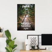 1 Foto Prom of HOCO-voorstel Cute Promposal Idee Poster (Thuiskantoor)